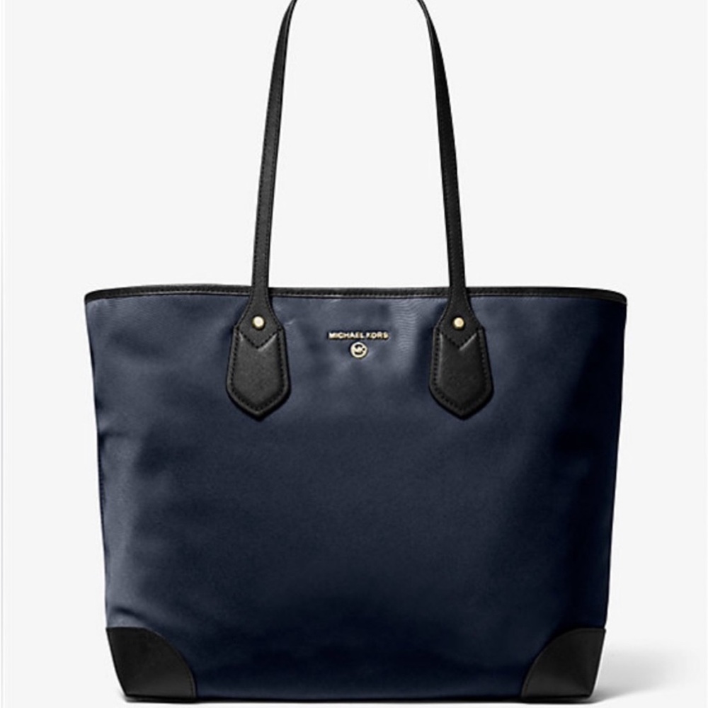 Dark Blue Michael Kors Tote Bag